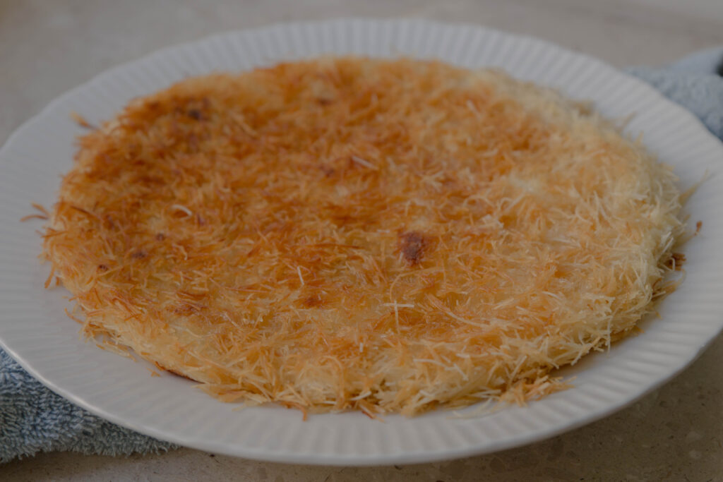 Vegan knafeh