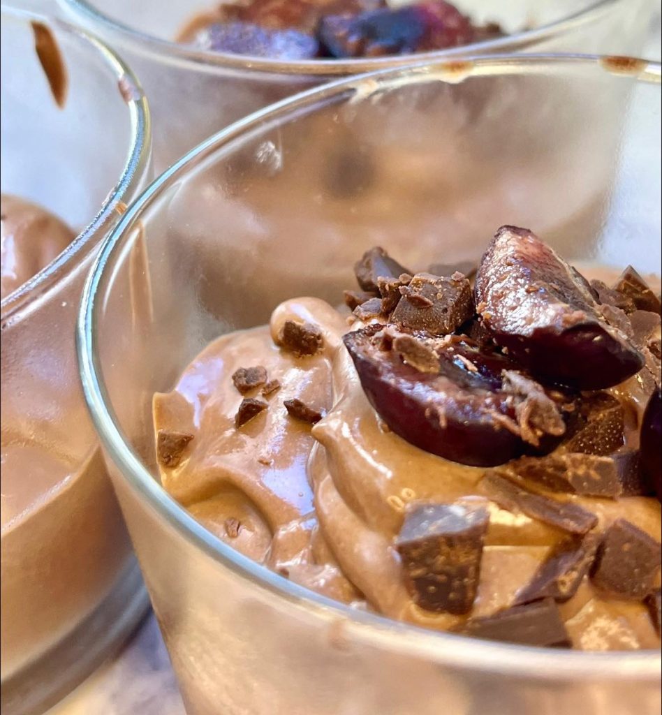 מוס שוקולד טבעוני מטופו