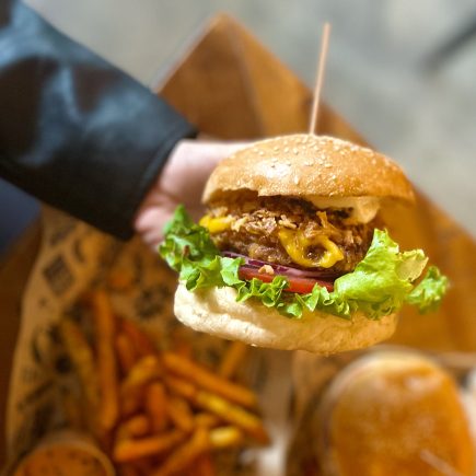 המבורגר טבעוני במדריד