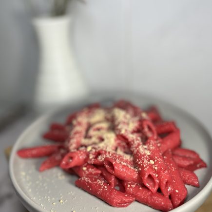 פסטה שמנת סלק