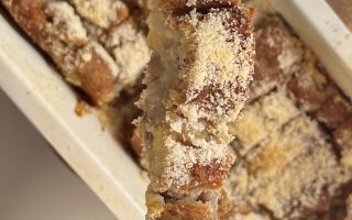 עוגת בננה בריאה טבעונית