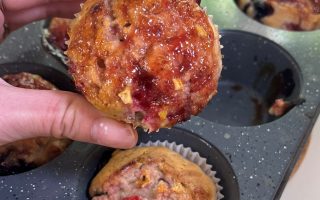 מאפינס לימון ופירות יער